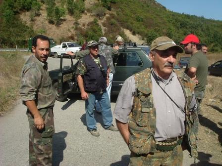 gruppo di cacciatori